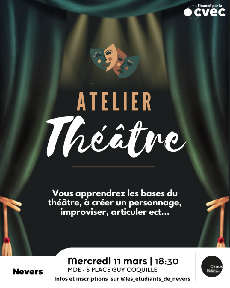 affiche théâtre <span></span>
